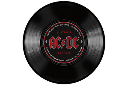 Mousepad AC/DC - Schallplatte