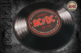 AC/DC - Schallplatte Ø 100 cm