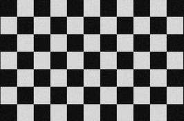 Checkered Schwarz-Weiss