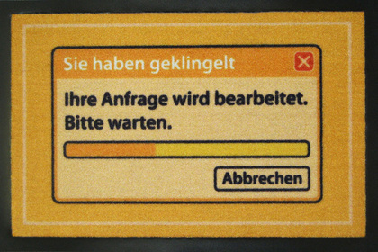 Anfrage - Orange