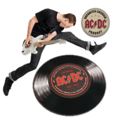 Zur Fußmatte AC/DC Schallplatte Buy Or Die
